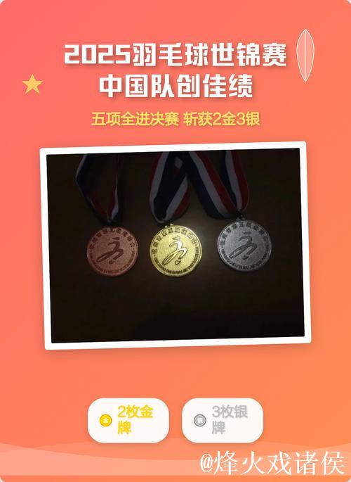 2025年羽毛球世锦赛落幕 国羽收获2金3银